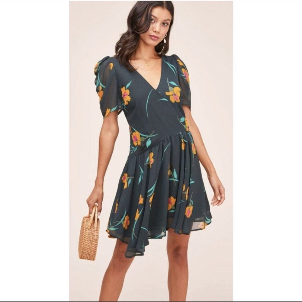 Dark Green ASTR Dress Medium